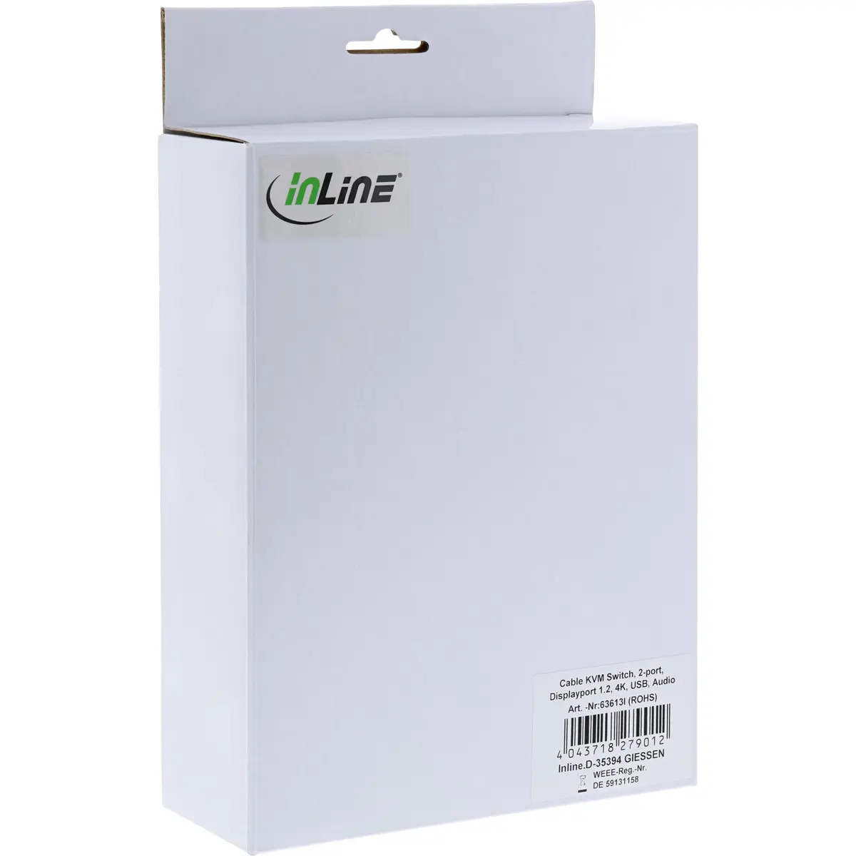 InLine 63613I 2-портовый KVM-переключатель DisplayPort 4K Photo 5