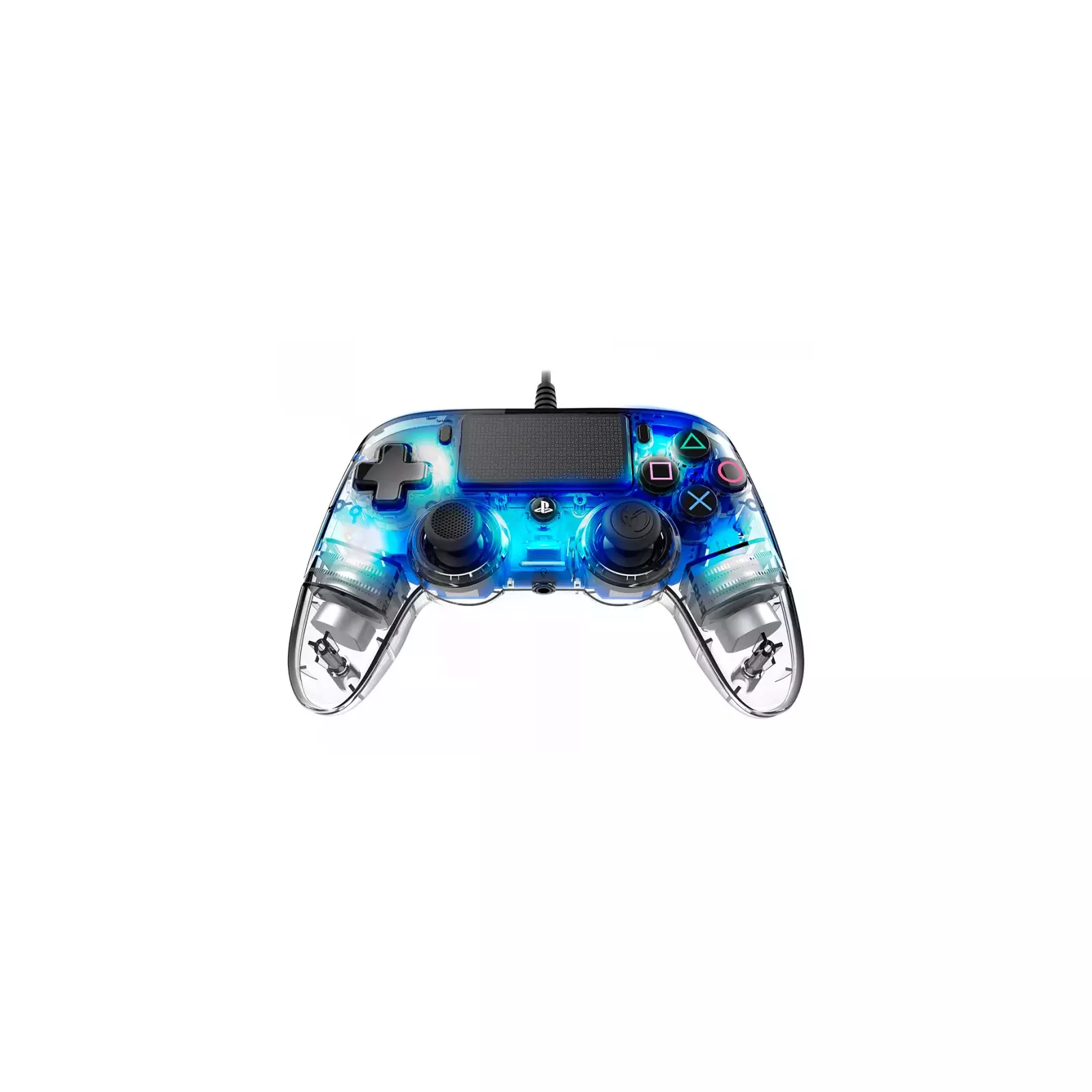 Nacon Controller / Gamepad - Compact Color Edition - Transparent Blau - Neu  3499550360806