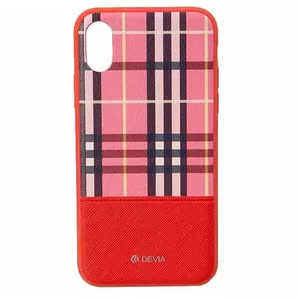 Protective Lattice Case Devia for Apple iPhone X, Red