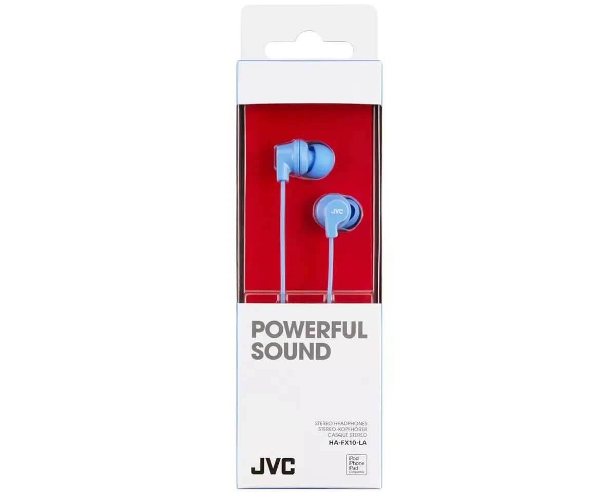Наушники JVC HA-FX10-LA-E Photo 2