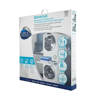 Hoover Care+Protect Universal Stacking Kit with Sliding Shelf for Washing Machines & Dryers