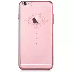 Мягкий чехол Devia для iPhone 7 Plus Crystal Iris Rose Gold — прозрачный защитный чехол