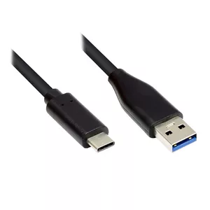 USB кабель EXSYS EX-K1584-2.0 USB 3.2 Gen 1 2 м USB A USB C Черный