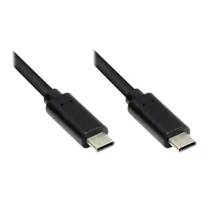 USB кабель EXSYS EX-K1585-2.0 USB 3.2 Gen 1 2м USB C черный