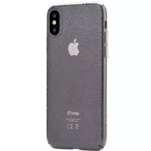Protective phone case Devia for iPhone X — Amber Tea color
