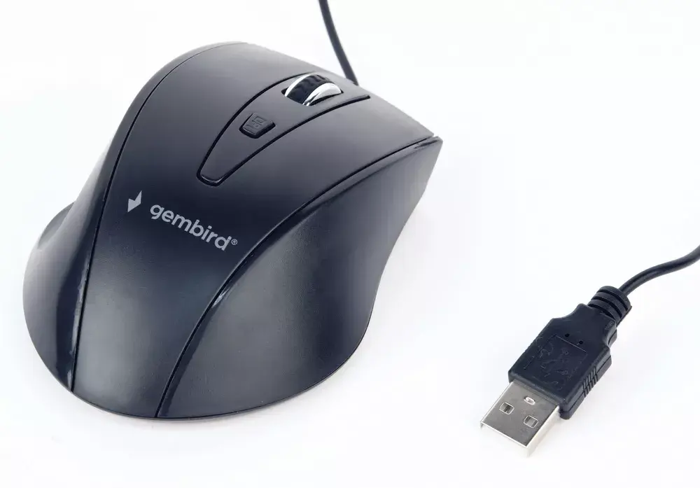 GEMBIRD MUS-4B-02 USB оптическая праворукая мышь Photo 3