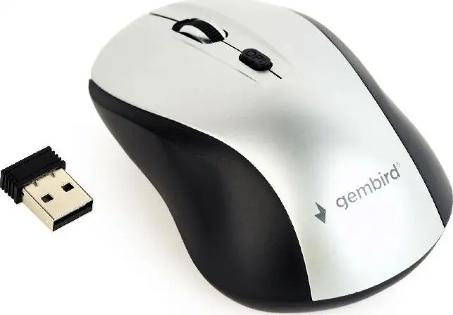 Bezvadu optiskā pele Gembird MUSW-4B-02-BS, RF