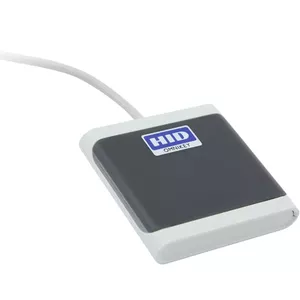 HID Identity OMNIKEY 5025 считыватель сим-карт Для помещений USB 2.0 Антрацит, Серый