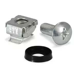 Mounting kit Equip M6 Cage Nut and Screw Set 50 Sets