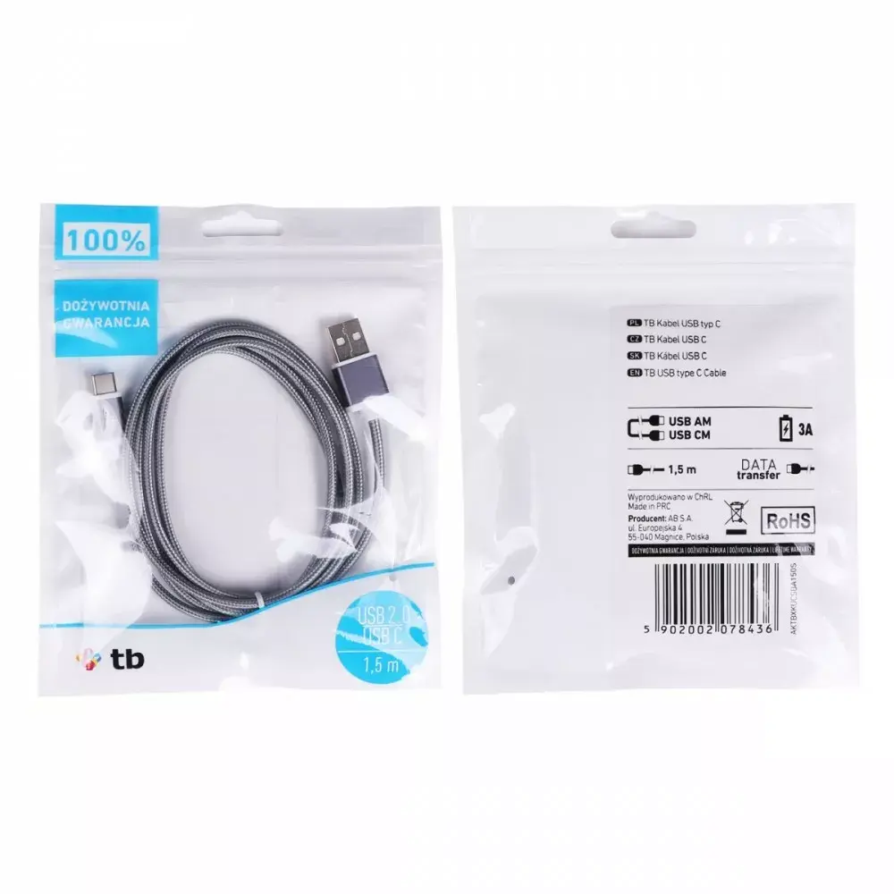 Кабель USB TB AKTBXKUCSBA150S 1,5 м Photo 3