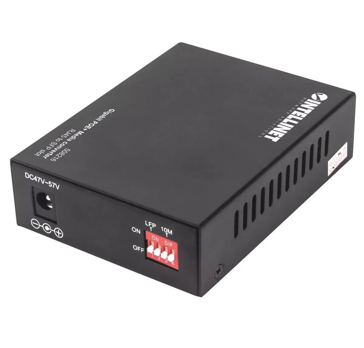Медиа конвертер Intellinet Gigabit PoE+ 508216 Photo 5