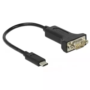 Serial Cable DeLOCK 63908 Black 0.15 m DB-9