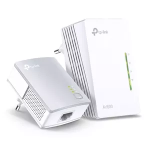 TP-Link AV600 600 Мбит/с Подключение Ethernet Wi-Fi Белый 1 шт