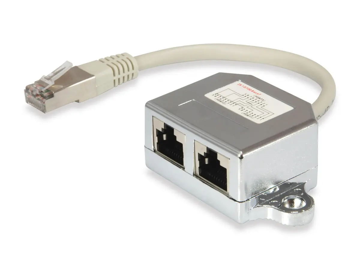 2-Port Cat.5e RJ45 Splitter Equip 127608 Photo 4