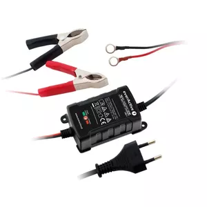 Battery charger everActive CBC-1 for 6–12 V lead-acid batteries, 1 A, black