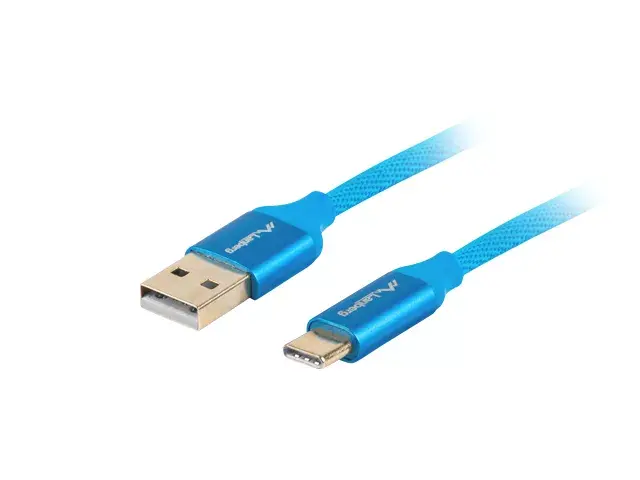 LANBERG кабель USB A–USB C CA-USBO-22CU-0005-BL Photo 2