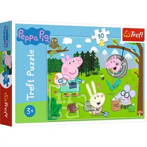 Пазл Peppa Pig Лесная экспедиция 30 шт