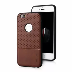 Qult Luxury Drop Back Case Silicone Case for Samsung G960 Galaxy S9 Brown