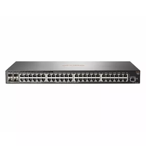 HP Aruba 2930F pārvaldāms L3 slēdzis — 48× Gigabit (10/100/1000) RJ‑45, 4× SFP+, 1U, pelēks