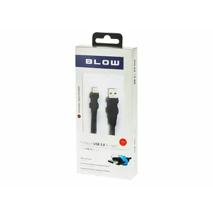 USB 3.0 to USB 3.0 Type-C cable BLOW 66-126# — 1 m, black