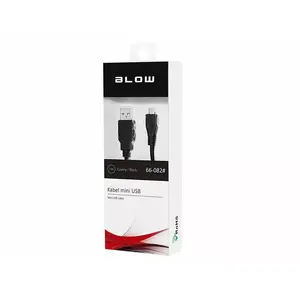USB to Mini USB cable BLOW 66-082# — 1 m, black