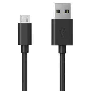 RealPower 255651 USB кабель 0,6 m USB 3.2 Gen 1 (3.1 Gen 1) USB C Micro-USB A Черный