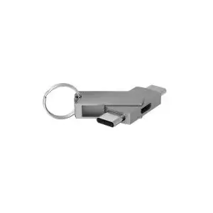 Terratec 272986 гендерный адаптер USB Type-C USB Type-C, Micro-USB Серебристый