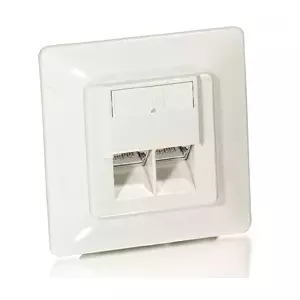Equip 125721 kontatkligzda RJ-45 Balts