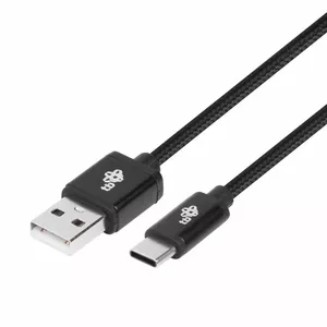 USB cable TB AKTBXKUCSBA150B 1.5 m, black, USB‑A to USB‑(type unspecified)