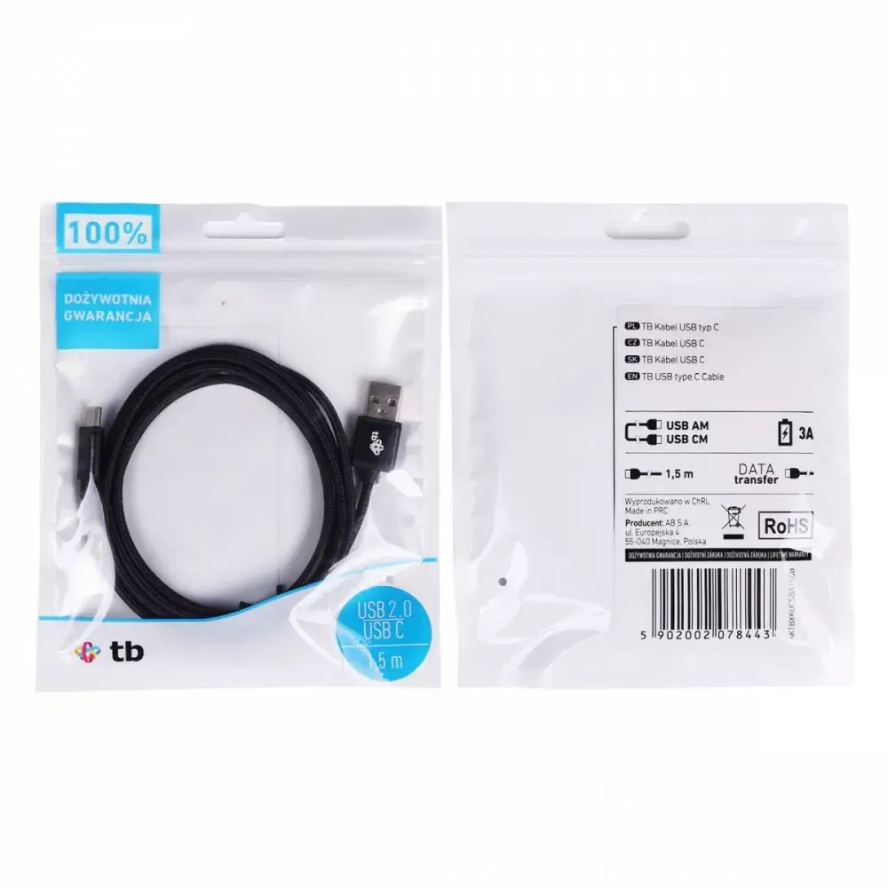 USB кабель TB AKTBXKUCSBA150B 1,5 м Photo 2