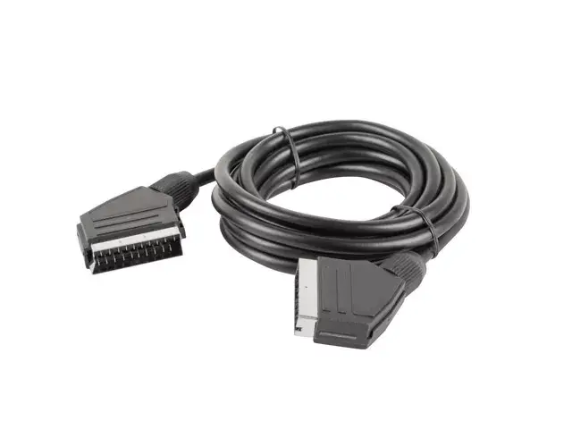 LANBERG SCART kabelis CA-EUEU-10CC-0018-BK 1.8 m Photo 2