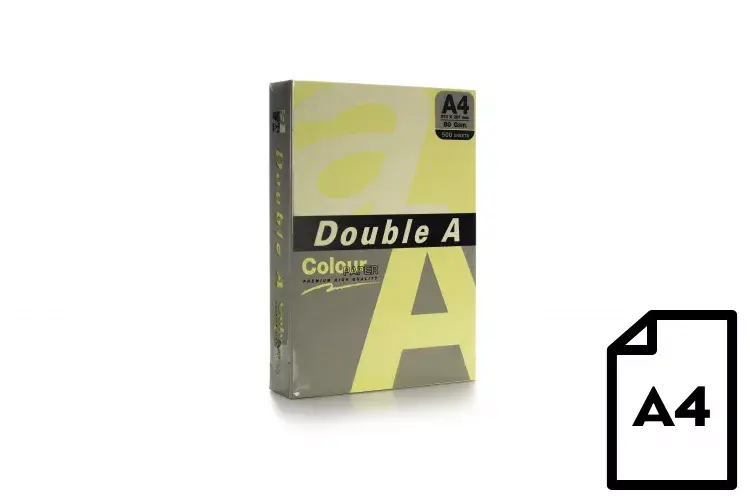 Цветная бумага A4 double a DA-Cheese 80 г/м² 500 Photo 2