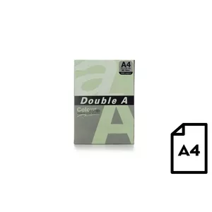 Цветная бумага Double A, 80 г, A4, 500 листов, лагуна