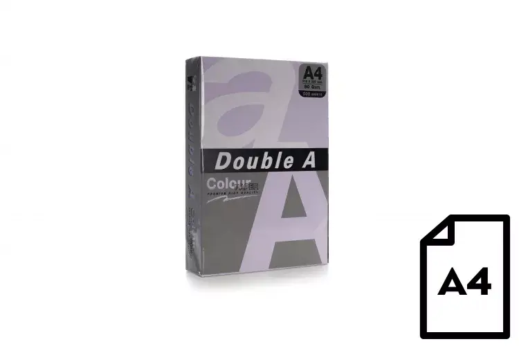 Цветная бумага double a DA-Levender A4 80 г/м² 500 Photo 2
