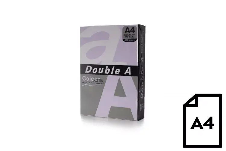 Цветная бумага double a DA-Levender A4 80 г/м² 500 Photo 3