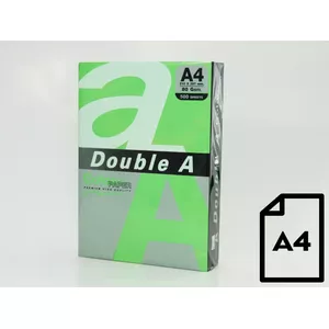 Цветная бумага A4 double a DA-Parrot 80 г/м² 500 листов – ассортимент цветов