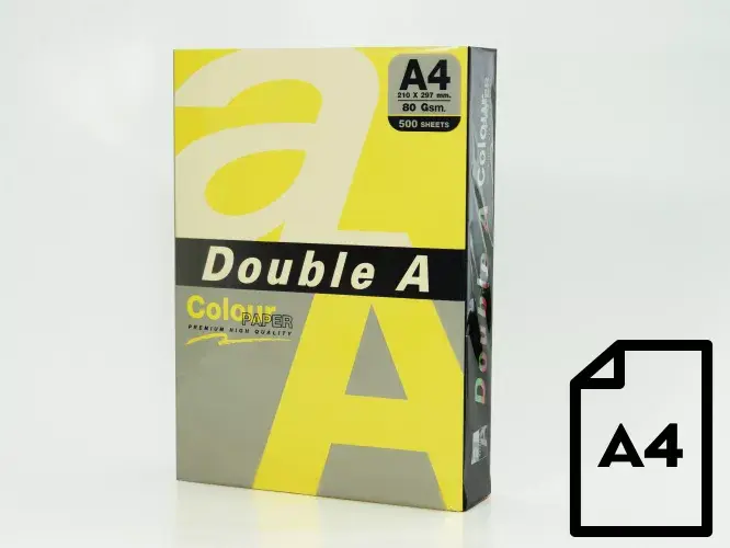Цветная A4 бумага double a DA-Rainbow5-500 Photo 2