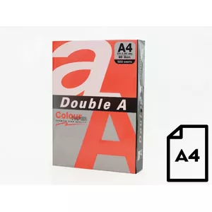 Paper – double a Colour paper DA-Red, A4, 80 g/m², 500 sheets