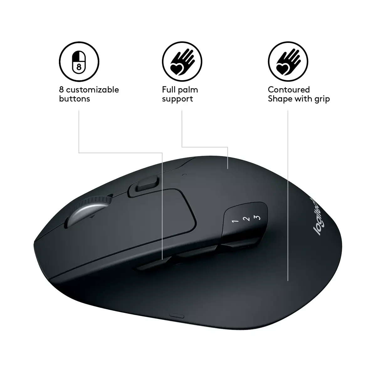 Pele Logitech M720 Triathlon Photo 5