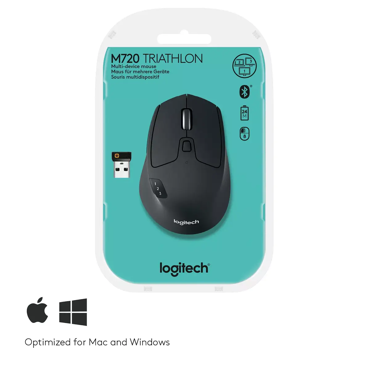 Pele Logitech M720 Triathlon Photo 8