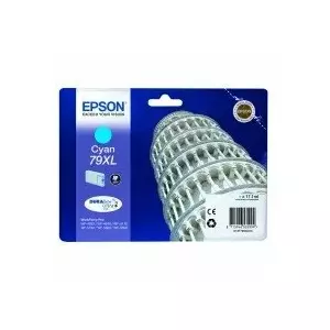 Картридж PRINT4U для Epson, модель C13T79024010, цвет Cyan
