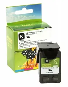 Cartridge Compatible Static-Control Hewlett-Packard 56 C6656A Black