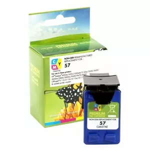 Cartridge Compatible Static-Control Hewlett-Packard 57 C6657A 400ml Tricolor