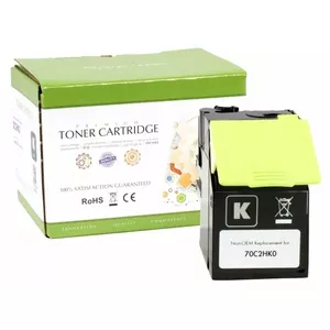 Toner Compatible Static-Control Lexmark 702HK 4000 pages Black