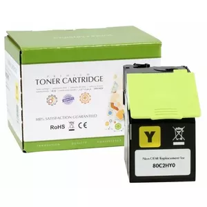 Toner Static Control Lexmark 802HY 3000 p. Yellow