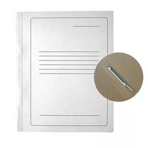 Carton binder SEG-6 A4, 250 g/m² board, with press and padding, white