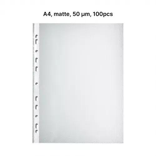 BCF Punched Pocket AD Class Orange Peel A4 50 µm Photo 2