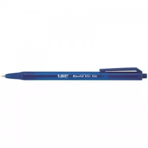 Klipsa atsperes pildspalva BIC Round Stic Clic