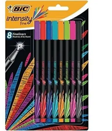 BIC Intensity Fine felt-tip pens — 8 colours Photo 5