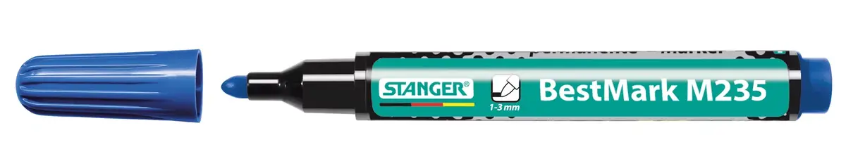 Stanger 712001 permanentais marķieris Apaļš uzgalis